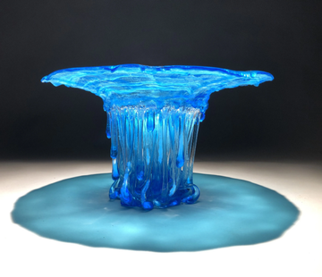MARS - Glass sculpture / centerpiece by Mosche Bianche - view 3
